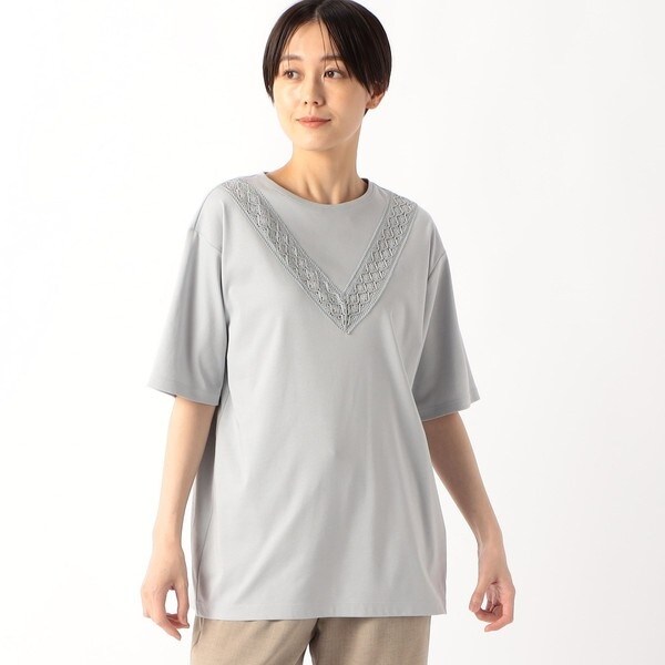コムサ（COMME CA）/スムース Tシャツ_1