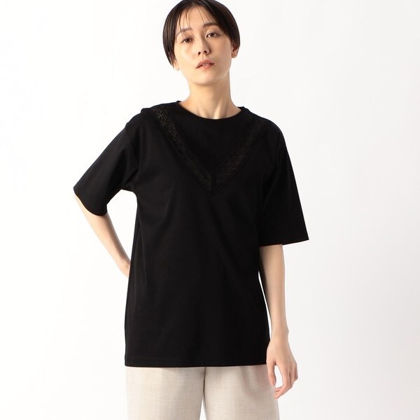 コムサ（COMME CA）/スムース Tシャツ_2