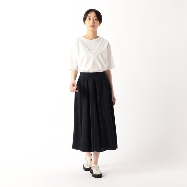 コムサ（COMME CA）/スムース Tシャツ_3
