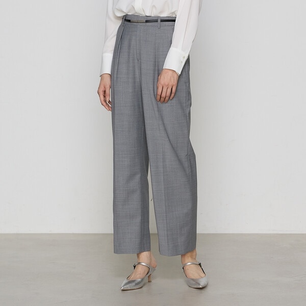 コムサ（COMME CA）/【セットアップ対応】2WAYストレッチトロ ワイドパンツ