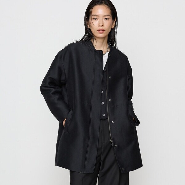 コムサ（COMME CA）/〔 TALLサイズ 〕 シルエット平二重 ブルゾンコート