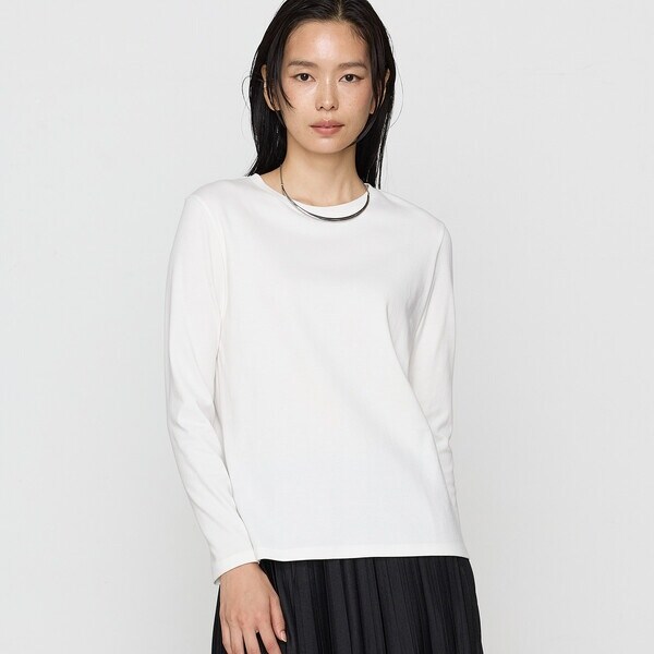コムサ（COMME CA）/〔 TALLサイズ 〕 フェザータッチスムース プルオーバー