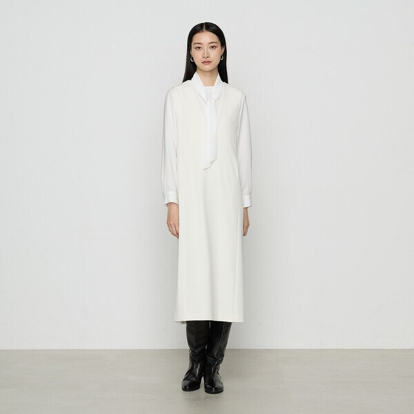 コムサ（COMME CA）/トリアセボディシェルピーチ ワンピースの通販は