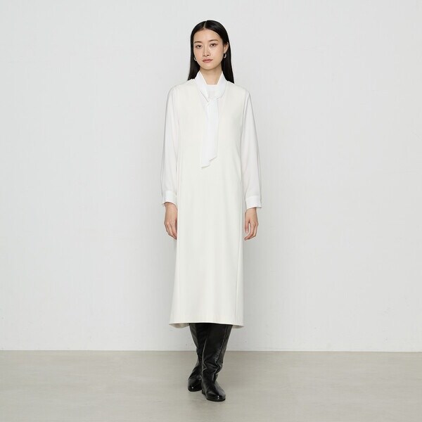 コムサ（COMME CA）/トリアセボディシェルピーチ ワンピースの通販は