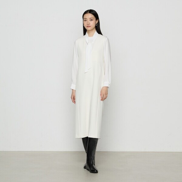 コムサ（COMME CA）/トリアセボディシェルピーチ ワンピースの通販は