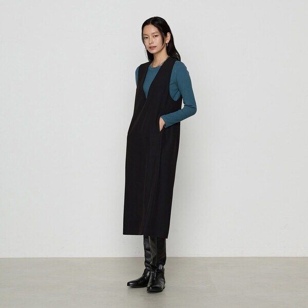 コムサ（COMME CA）/トリアセボディシェルピーチ ワンピースの通販は