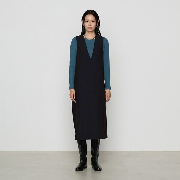 コムサ（COMME CA）/トリアセボディシェルピーチ ワンピースの通販は