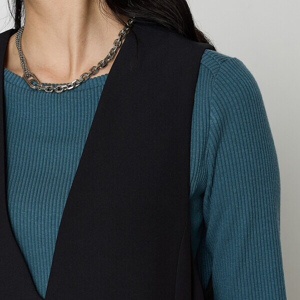 コムサ（COMME CA）/トリアセボディシェルピーチ ワンピースの通販は