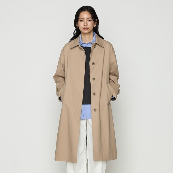 コムサ（COMME CA）/コットンダブルクロスストレッチ コート