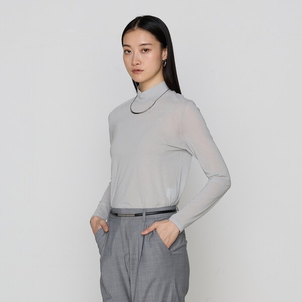 コムサ（COMME CA）/〔 TALLサイズ 〕 強撚SZ天竺スーパーソフト プルオーバー