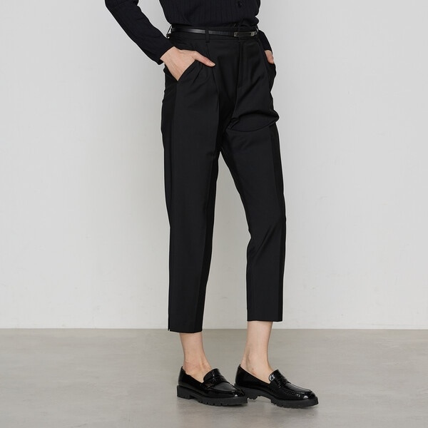 コムサ（COMME CA）/〔 TALLサイズ 〕 【セットアップ対応】ブライトリートロ テーパードパンツ