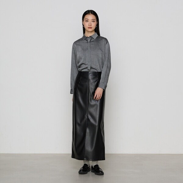 コムサ（COMME CA）/シャンブレースラブストレッチ シャツの通販はau