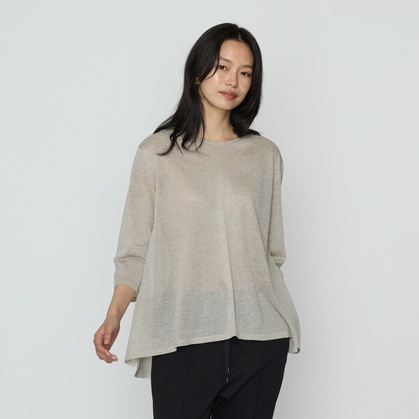 コムサ（COMME CA）/レーヨンイタリア糸 プルオーバー