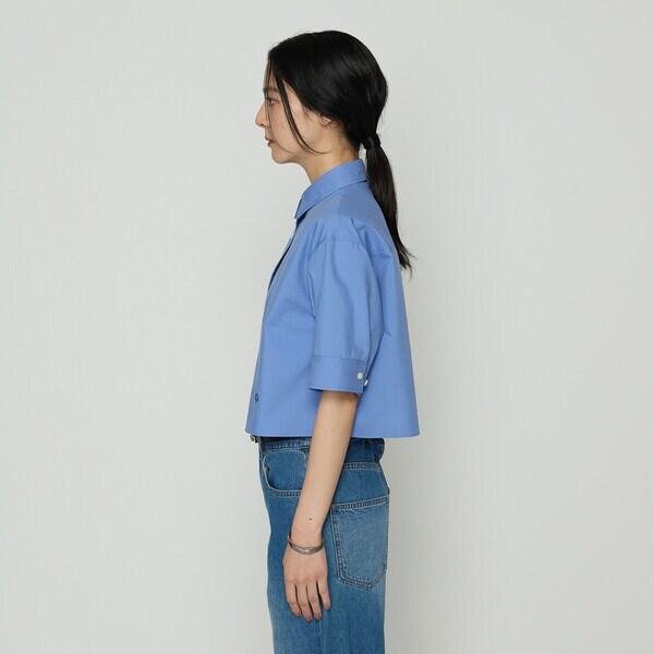 コムサ（COMME CA）/コットンキュプラストライプ／バルキー