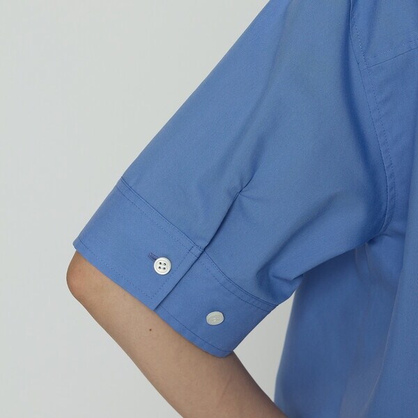 コムサ（COMME CA）/コットンキュプラストライプ／バルキー