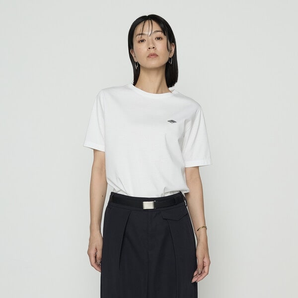 コムサ（COMME CA）/〔 Sサイズ 〕 スーピマコットンポンチ ワッペンTシャツ