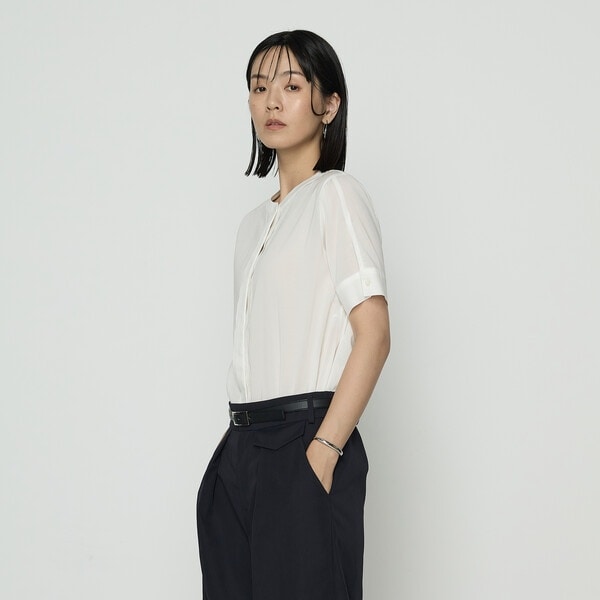 コムサ（COMME CA）/ドライシアーツイル シャツブラウス
