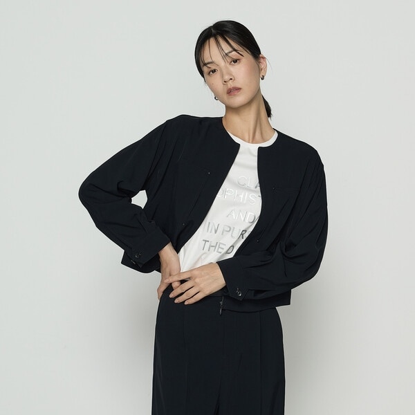 コムサ（COMME CA）/〔 Sサイズ 〕 トリアセビンテージツイル ブルゾン