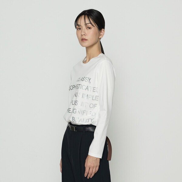 コムサ（COMME CA）/〔 Sサイズ 〕 スーピマバイオシルスムース パーパスT