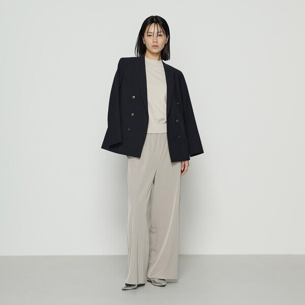 コムサ（COMME CA）/〔 Sサイズ 〕 コットンダルストレッチ 半袖プルオーバー_6