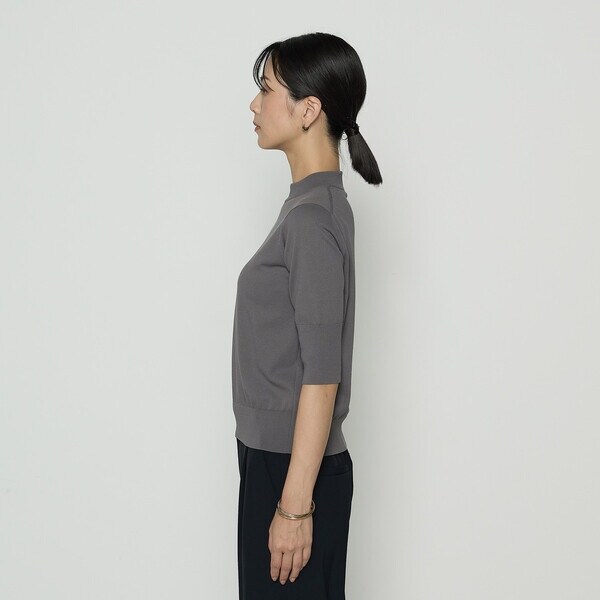 コムサ（COMME CA）/〔 Sサイズ 〕 コットンダルストレッチ 半袖プルオーバー_12