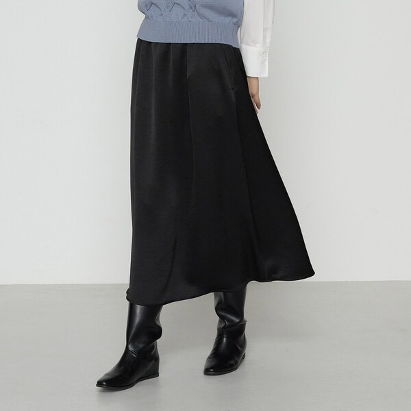 コムサ（COMME CA）/〔 Sサイズ 〕 ビンテージダブルサテン スカート