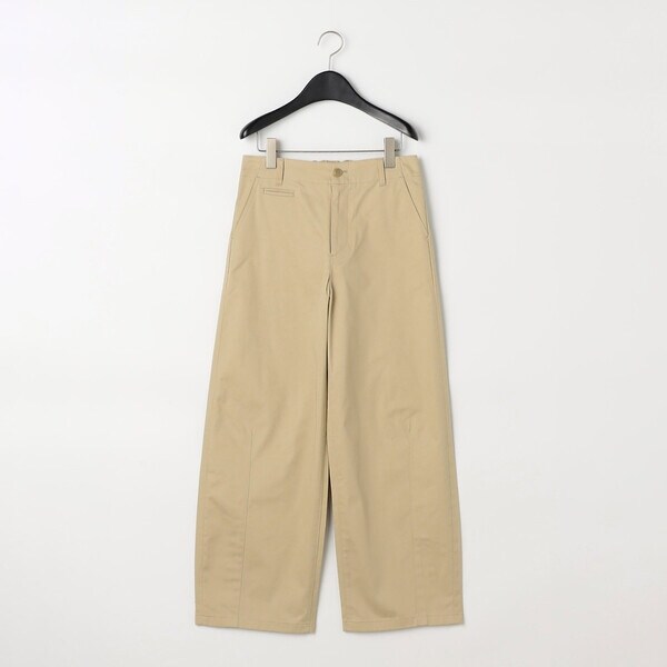 コムサ（COMME CA）/ポリエステル/コットンツイル チノパンツ