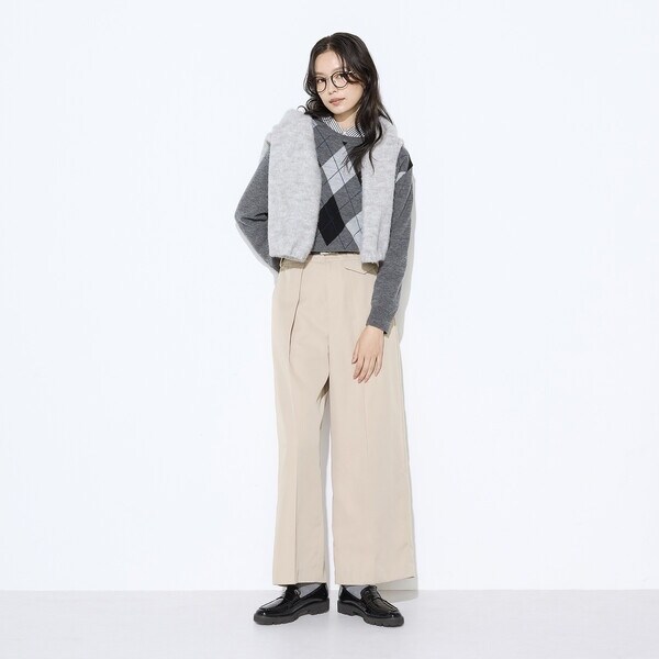 コムサ（COMME CA）/〔 TALLサイズ 〕 アーガイルニット プルオーバー_16