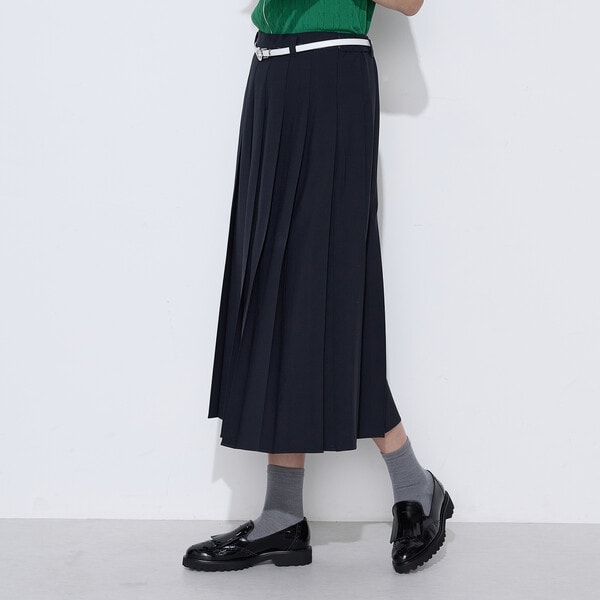 コムサ（COMME CA）/T／W2WAYストレッチ 単品プリーツスカート_5
