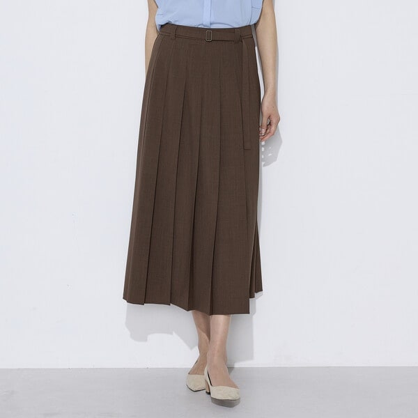 コムサ（COMME CA）/T／W2WAYストレッチ 単品プリーツスカート_8