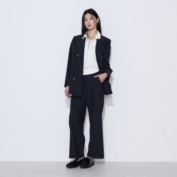コムサ（COMME CA）/〔 TALLサイズ 〕 【セットアップ対応】T／W2WAYストレッチ ストレートパンツ_3