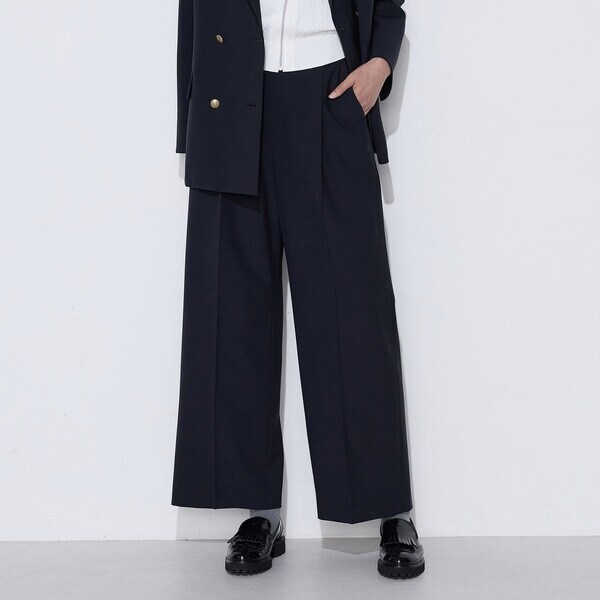 コムサ（COMME CA）/〔 TALLサイズ 〕 【セットアップ対応】T／W2WAYストレッチ ストレートパンツ_8