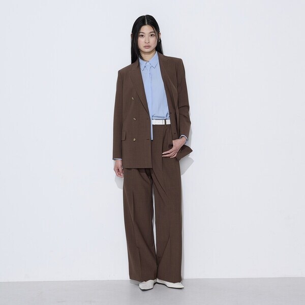 コムサ（COMME CA）/〔 TALLサイズ 〕 【セットアップ対応】T／W2WAYストレッチ ストレートパンツ_11