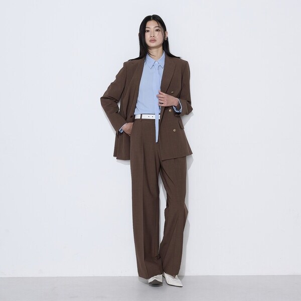 コムサ（COMME CA）/〔 TALLサイズ 〕 【セットアップ対応】T／W2WAYストレッチ ストレートパンツ_12