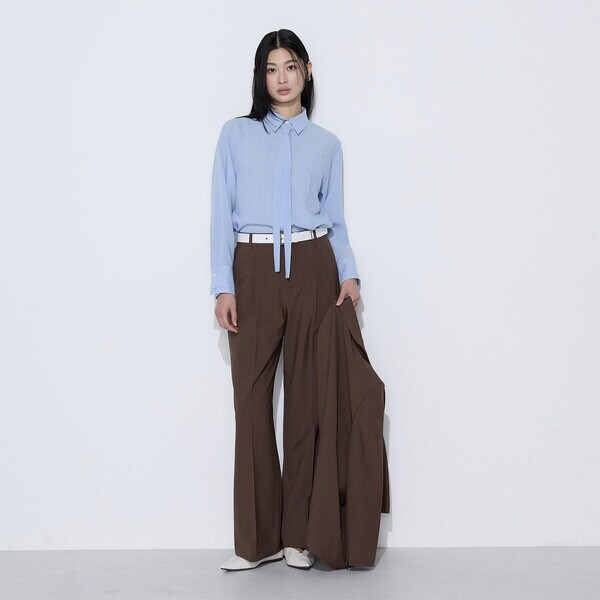コムサ（COMME CA）/〔 TALLサイズ 〕 【セットアップ対応】T／W2WAYストレッチ ストレートパンツ_13