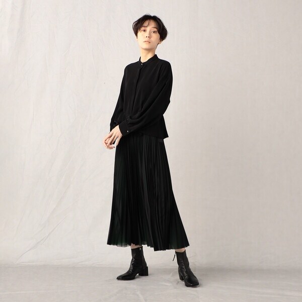 ルミノーゾ・コムサ（LUMINISO COMMECA）/スパンマットツイル ペプラム