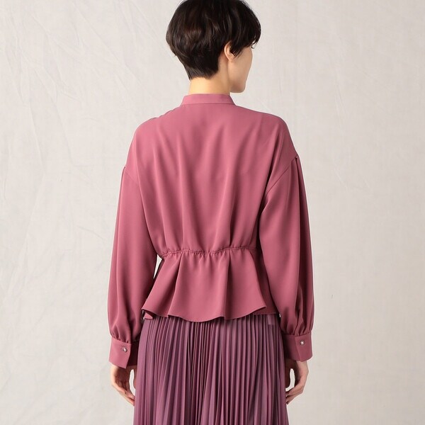 ルミノーゾ・コムサ（LUMINISO COMMECA）/スパンマットツイル ペプラム