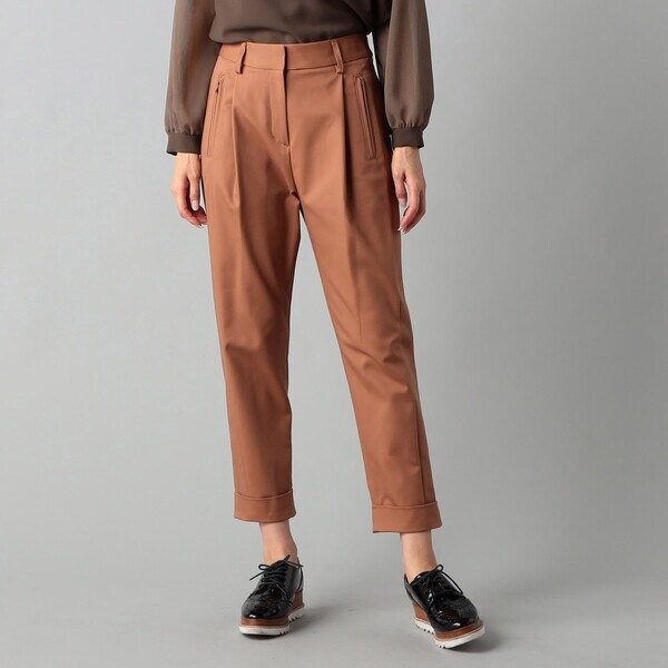 ルミノーゾ・コムサ（LUMINISO COMMECA）/平二重織りストレッチ タック