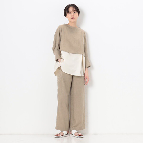 Gabardine K.T ワイドパンツ