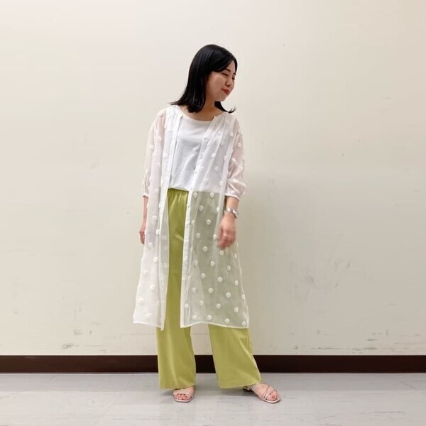 ギャバジン K．T（Gabardine K．T）/シアードット ロングシャツ