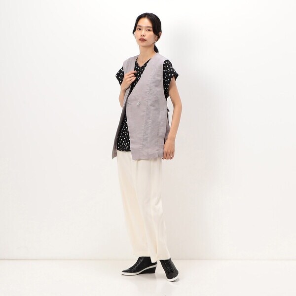 ギャバジン K．T（Gabardine K．T）/紙ツイル ジレ ギャバジン K．T（Gabardine K．T）/紙ツイル ジレの通販はau PAY