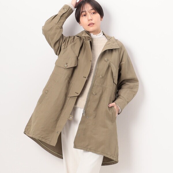 ギャバジン K．T（Gabardine K．T）/紙コットン モッズコート ギャバジン K．T（Gabardine K．T）/紙コットン モッズコートの通販は