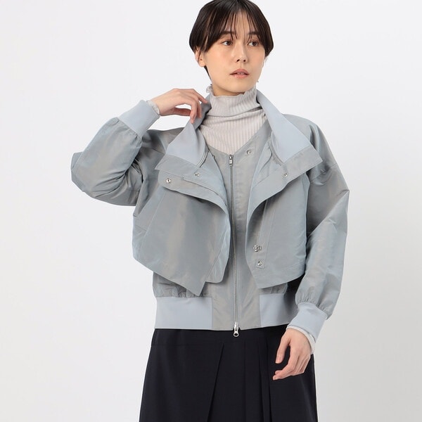レイヤードセーター gabardine k.t ギャバジン k.t/衣料品 ニット 