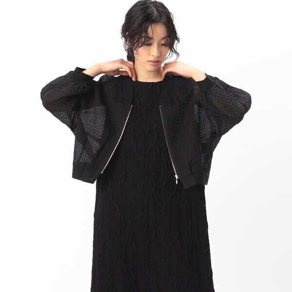 【Gabardine K.T】ポンポコラミーショートブルゾン ギャバジン K．T（Gabardine K．T）/ポコポコラミー ショート