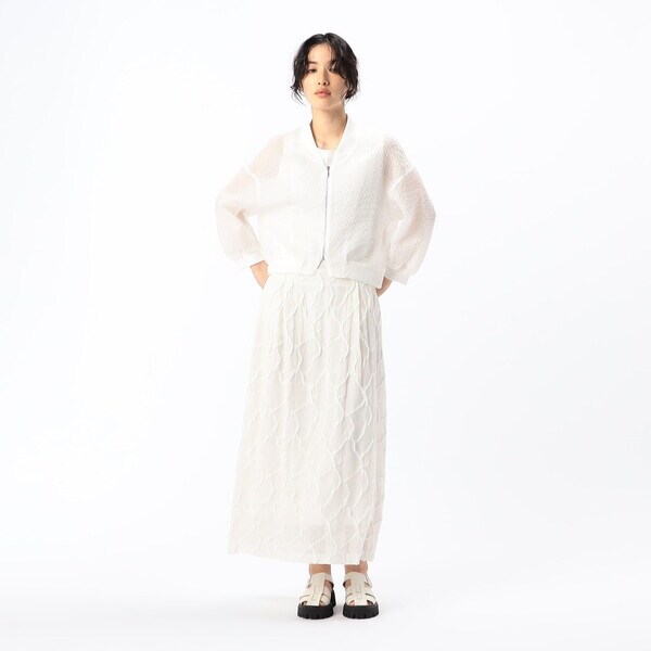 【Gabardine K.T】ポンポコラミーショートブルゾン サイズ 〕 ポコポコラミー ショートブルゾン | ギャバジン K.T