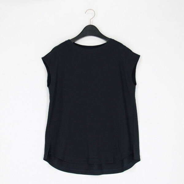 ギャバジン K．T（Gabardine K．T）/和紙ジャージー ノースリーブカットソー