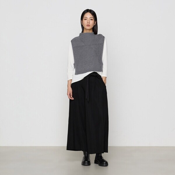 ギャバジン K．T（Gabardine K．T）/〔 +サイズ 〕 ダイヤ柄 ニットベスト_5