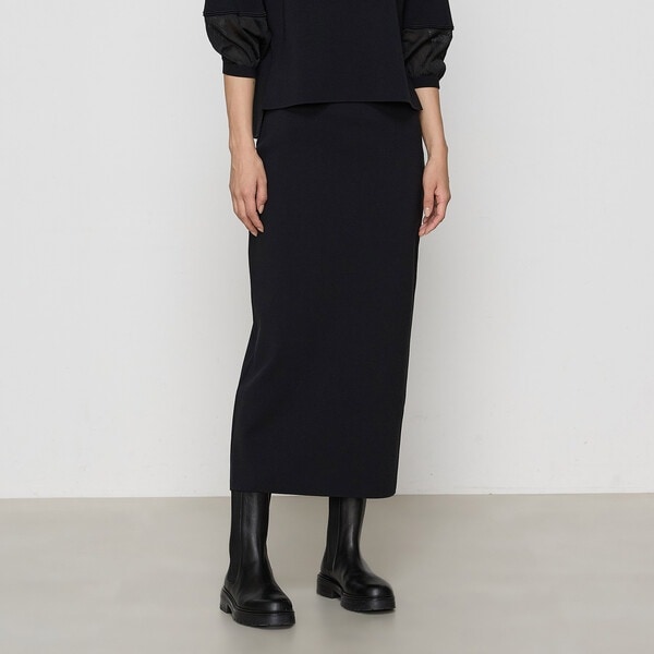 ギャバジン K．T（Gabardine K．T）/ブライトストレッチヤーン ミラノリブタイトスカート