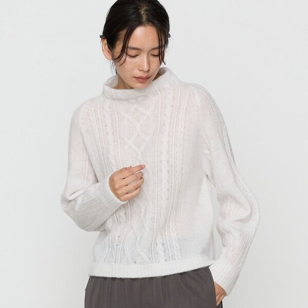 ギャバジン K．T（Gabardine K．T）/【一部店舗限定】〔 +サイズ 〕 ウールタムヤーン マシュマロニット