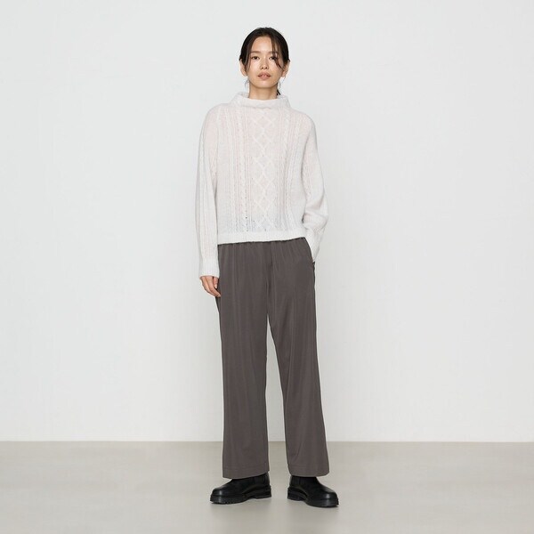 ギャバジン K．T（Gabardine K．T）/【一部店舗限定】〔 +サイズ 〕 ウールタムヤーン マシュマロニット_4